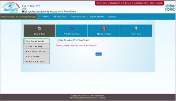 WebSAFE Scan Wizard Screenshot