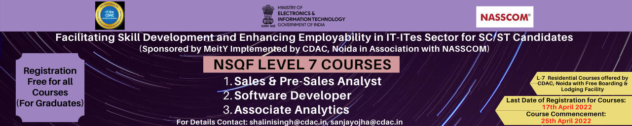 C-DAC: Centre for Development of Advanced Computing, India