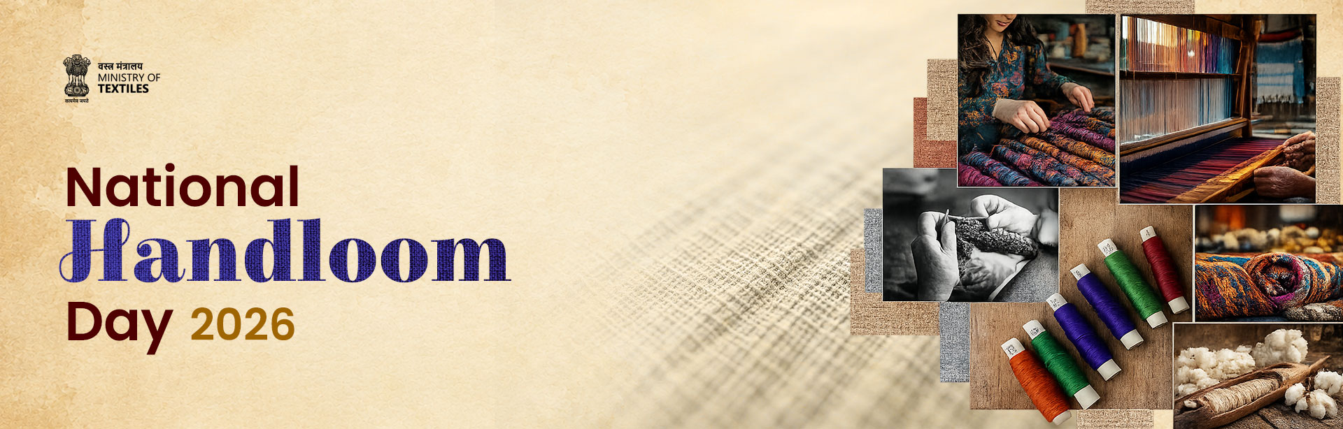 Handloom banner up till 10 Aug, 2026